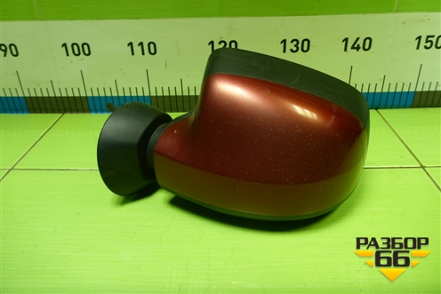 Зеркало левое механическое для Renault Logan с 2004-2015г (Логан)