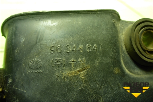 Воздухозаборник воздушного фильтра (96344647) для Daewoo Matiz с 1998-2015г (Матиз)