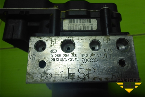 Блок ABS (8K0614517FL) для Audi A4 (В8) с 2007-2015г (А4)