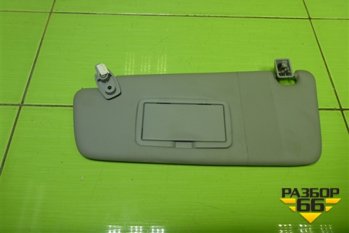 Козырёк солнцезащитный левый для Opel Corsa D с 2006-2014г (Корса Д)