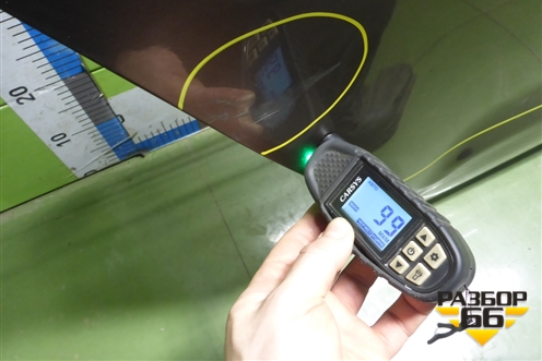 Дверь задняя правая (6RU833056C) для Volkswagen Polo (седан) с 2010г (Поло)