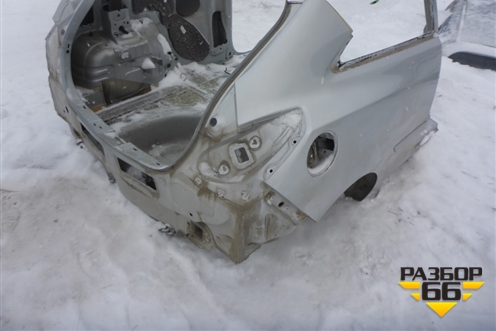 Кузовной элемент (задняя часть 3-х дверный кузов) для Opel Corsa D с 2006-2014г (Корса Д)