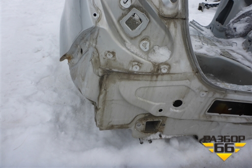 Крыло заднее левое (3-х дверный кузов) для Opel Corsa D с 2006-2014г (Корса Д)