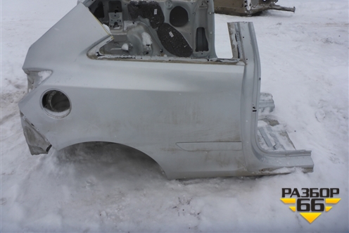 Крыло заднее правое (3-х дверный кузов) для Opel Corsa D с 2006-2014г (Корса Д)