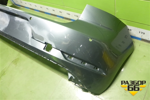 Бампер задний (после 2017г под парктроник) (5G6807421BK) для Volkswagen Golf VII с 2012г (Гольф 7)