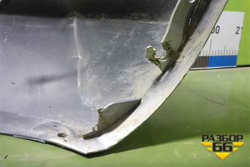 Бампер задний (3х дверный хетчбэк) (13179893) для Opel Corsa D с 2006-2014г (Корса Д)