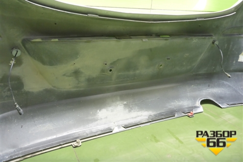 Бампер задний (3х дверный хетчбэк) (13179893) для Opel Corsa D с 2006-2014г (Корса Д)