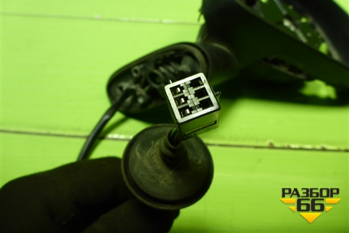 Зеркало правое электрическое (3 контакта) для Opel Corsa D с 2006-2014г (Корса Д)