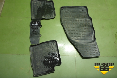 Ковры салона для Opel Corsa D с 2006-2014г (Корса Д)