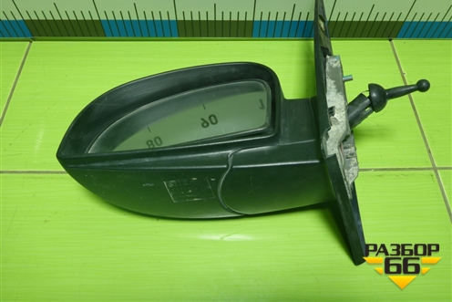 Зеркало левое механическое для Hyundai Getz с 2002г (Гетц)