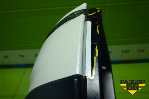 Зеркало левое электрическое (13 контактов без камеры) для Toyota Land Cruiser (300) с 2021г (Ленд Крузер)