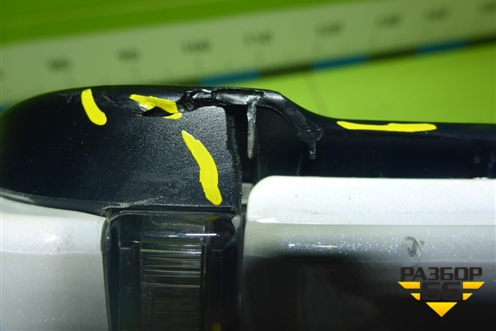 Зеркало левое электрическое (13 контактов без камеры) для Toyota Land Cruiser (300) с 2021г (Ленд Крузер)