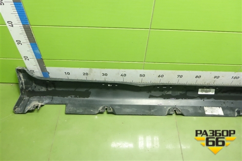 Накладка на порог наружная левая (A2536980800) для Mercedes Benz GLC-Klass X253  с 2015г (ГЛЦ)