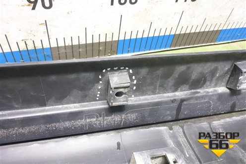 Накладка на порог наружная правая (CV44S10154A) для Ford Kuga с 2012г (Куга 2)