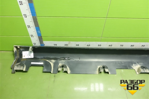 Накладка на порог наружная правая (A1676981401) для Mercedes Benz GLE-Klass V167 с 2018г (ГЛЕ)