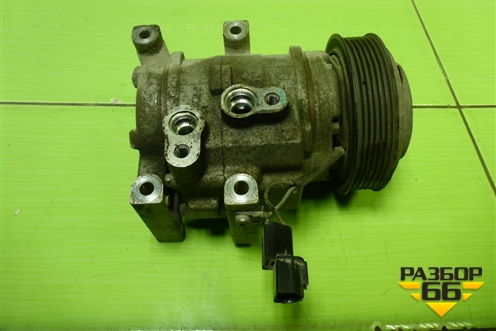 Компрессор кондиционера (1.6л G4FC) для Hyundai Solaris с 2010-2016г (Солярис)