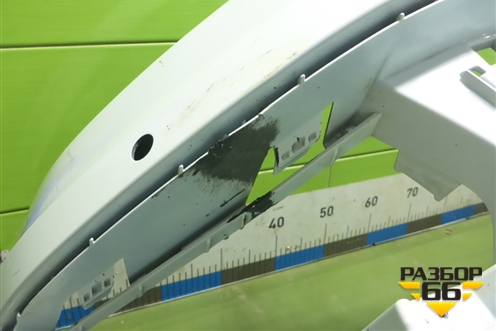 Бампер передний (после 2015г под парктроник) (6RU807221A) для Volkswagen Polo (седан) с 2010г (Поло)