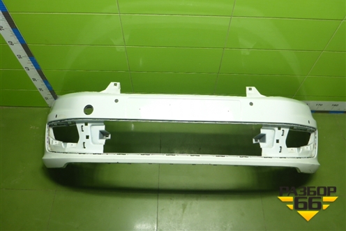 Бампер передний (после 2015г под парктроник) (6RU807221A) для Volkswagen Polo (седан) с 2010г (Поло)