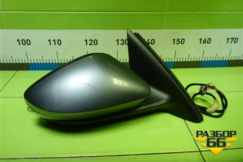 Зеркало правое электрическое (9 контактов) для Skoda Octavia (A7) с 2013г (Октавия)