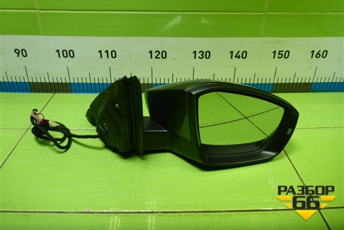 Зеркало правое электрическое (9 контактов) для Skoda Octavia (A7) с 2013г (Октавия)