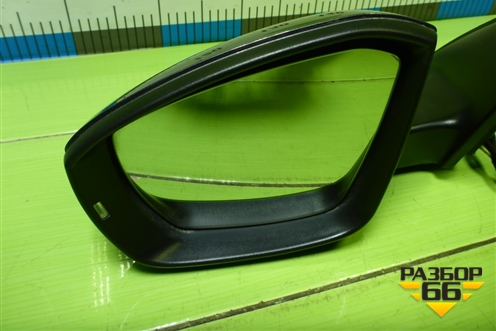 Зеркало левое электрическое (9 контактов) для Skoda Octavia (A7) с 2013г (Октавия)