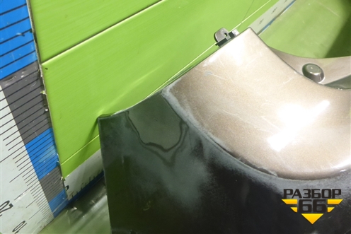 Бампер задний (после 2015г хетчбэк) (866114Y700) для Kia Rio с 2011-2016г (Рио 3)