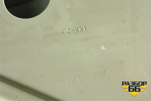 Дверь задняя правая (17583305) для Skoda Octavia (А5) с 2004-2013г (Октавия)