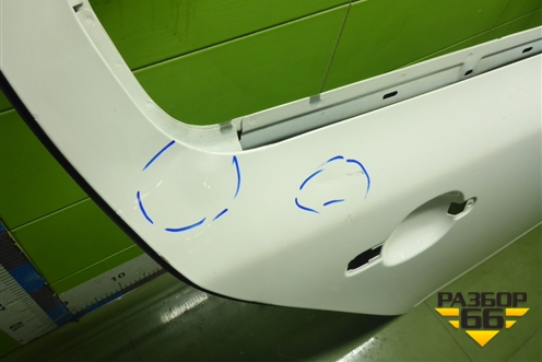 Дверь задняя правая (17583305) для Skoda Octavia (А5) с 2004-2013г (Октавия)