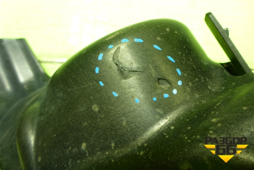 Кожух блока ABS (5Q1614321) для Skoda Octavia (A7) с 2013г (Октавия)