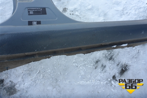 Порог со стойкой правый (лифтбек) для Skoda Octavia (A7) с 2013г (Октавия)