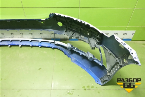 Бампер передний (после 2019г под парктроник) (3V0807221F) для Skoda Superb с 2015г (Суперб)