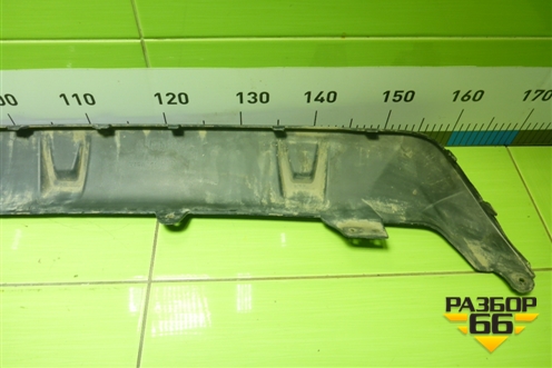 Накладка заднего бампера (на юбку M-пакет) (51128089547) для BMW X5 G05 с 2018г (Х5 Г05)