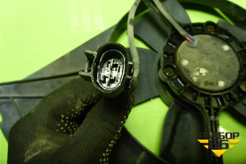 Вентилятор охлаждения радиатора для Chevrolet Lanos с 2004г (Ланос)