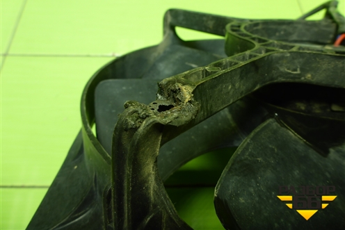 Вентилятор охлаждения радиатора для Chevrolet Lanos с 2004г (Ланос)