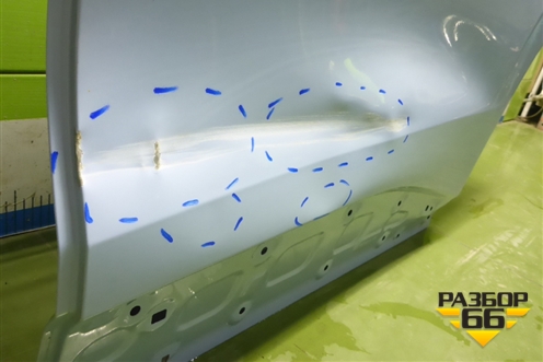 Дверь задняя левая (551001191AA) для OMODA C5 с 2022г (Ц5)