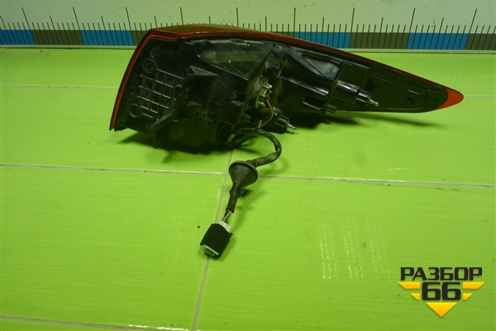 Фонарь задний наружный левый (после 2020г Led Х-Line) (92401H0800) для Kia Rio с 2017г (Рио 4)