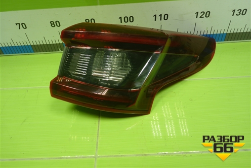 Фонарь задний наружный правый (после 2017г) (26550HV00A) для Nissan Qashqai (J11E) с 2013г (Кашкай)