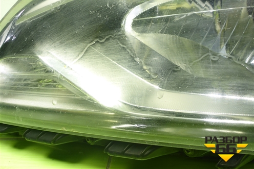 Фара левая (после 2014г галоген) (921014L600) для Hyundai Solaris с 2010-2016г (Солярис)