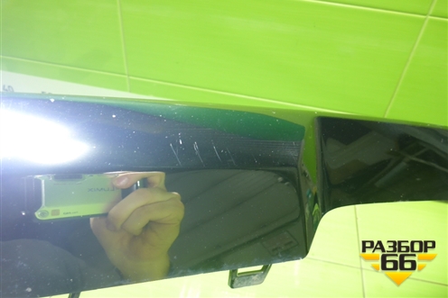 Накладка заднего бампера (A1668857500) для Mercedes Benz ML-Klass W166 c 2011г (МЛ)