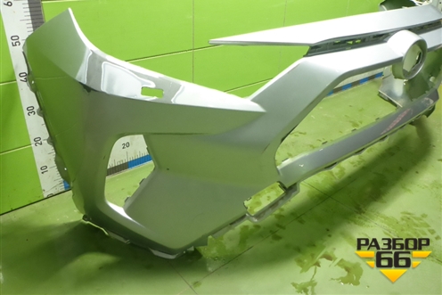 Бампер передний (под омыватели) (521190R280) для Toyota Rav-4 с 2018г (Рав 4)