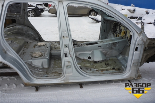 Порог со стойкой правый для Volkswagen Touareg c 2002-2010г (Туарег)