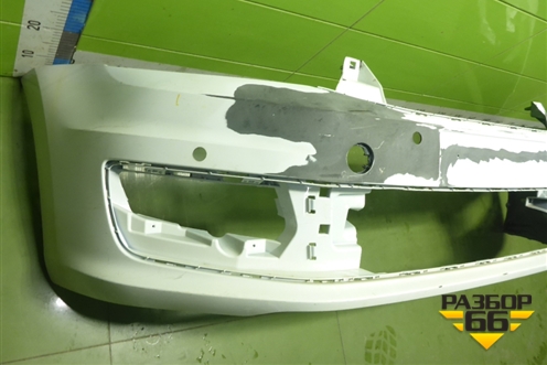 Бампер передний (после 2015г под парктроник) (6RU807221A) для Volkswagen Polo (седан) с 2010г (Поло)