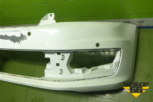 Бампер передний (после 2015г под парктроник) (6RU807221A) для Volkswagen Polo (седан) с 2010г (Поло)