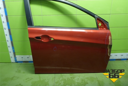 Дверь передняя правая (760044L000) для Hyundai Solaris с 2010-2016г (Солярис)