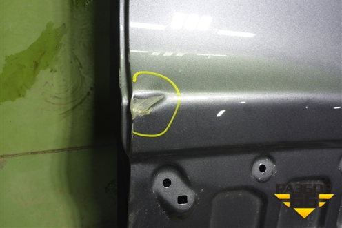 Дверь задняя левая (J686201010DY) для Chery Tiggo 4 Pro с 2020г (Тиго 4 Про)