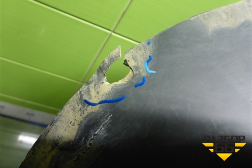 Локер задний левый (7L6810971A) для Volkswagen Touareg c 2002-2010г (Туарег)