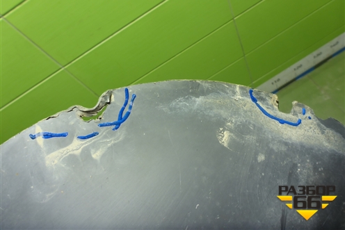 Локер задний правый (7L6810972A) для Volkswagen Touareg c 2002-2010г (Туарег)