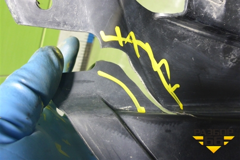 Локер передний левый (6N5805911) для Volkswagen Polo с 2020г (Поло)