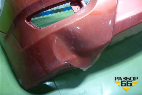 Бампер задний (до 2014г хетчбэк) (866114L200) для Hyundai Solaris с 2010-2016г (Солярис)