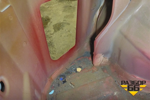 Крыло заднее левое (хетчбэк) (715034LC20) для Hyundai Solaris с 2010-2016г (Солярис)